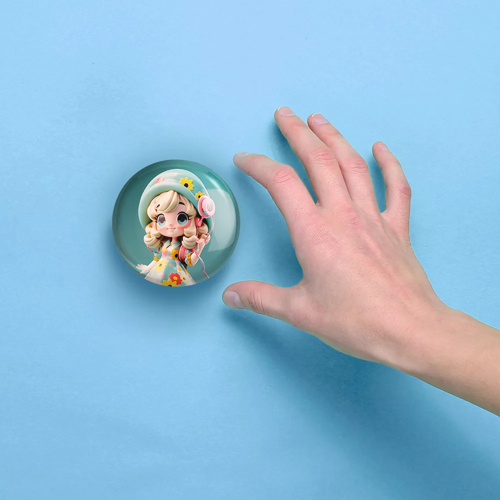 آینه جیبی خندالو مدل دخترانه کد 28815