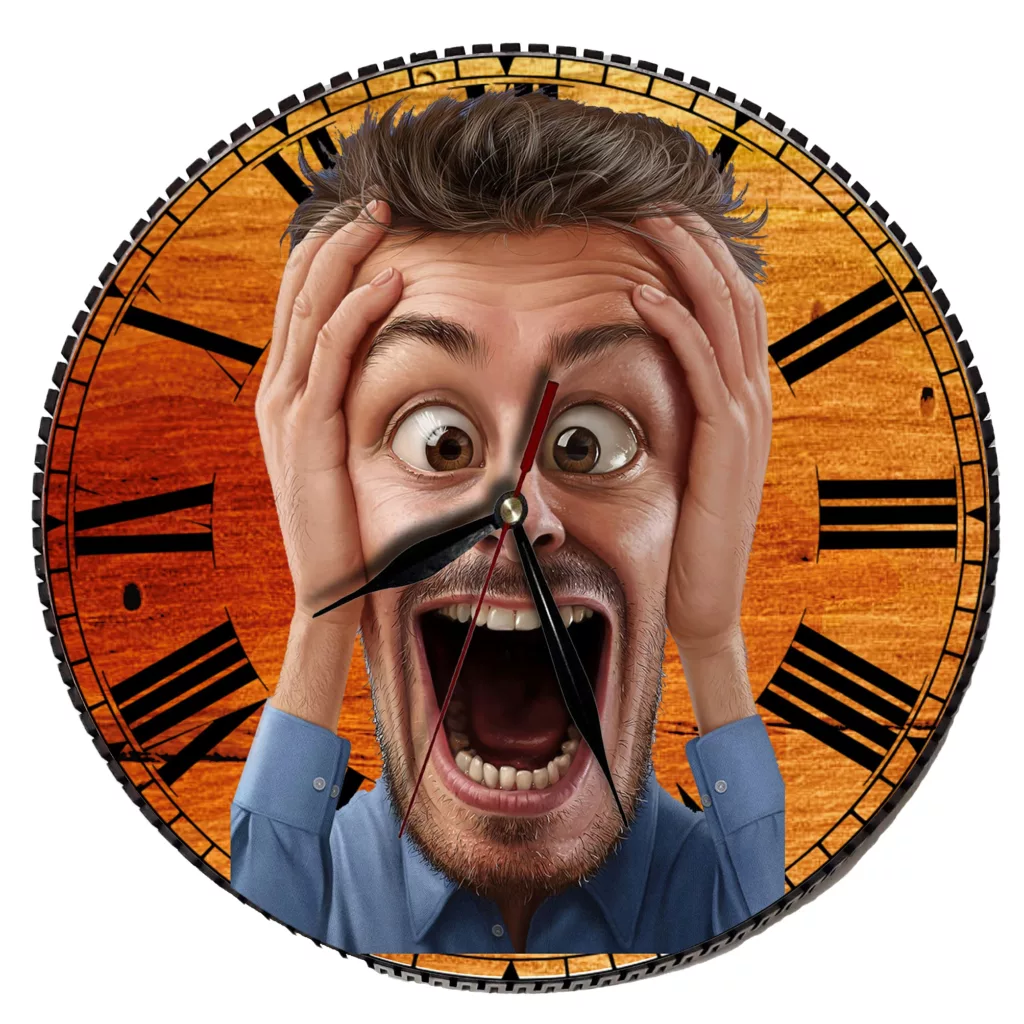 ساعت دیواری مدل فریاد