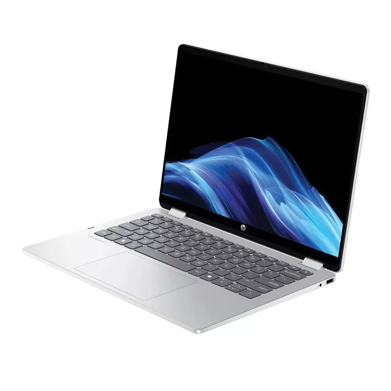 لپ تاپ 14 اینچی اچ پی مدل OmniBook 5 Flip 14-fp0013dx-Core 5 120U-8GB LPDDR5 5200MHz-512GB SSD-IPS-Touch-Backlit-W به همراه قلم