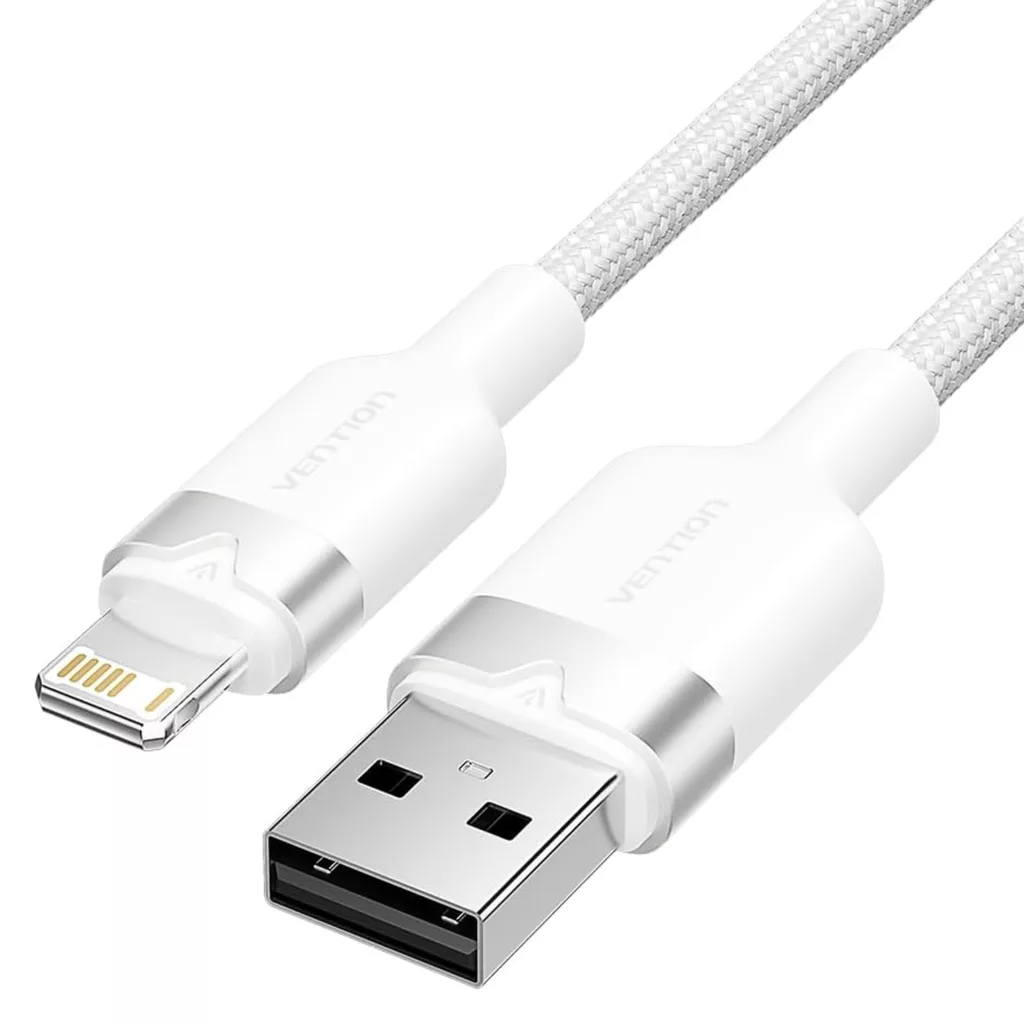 کابل تبدیل USB-A به لایتنینگ ونشن مدل LANWH طول 2 متر