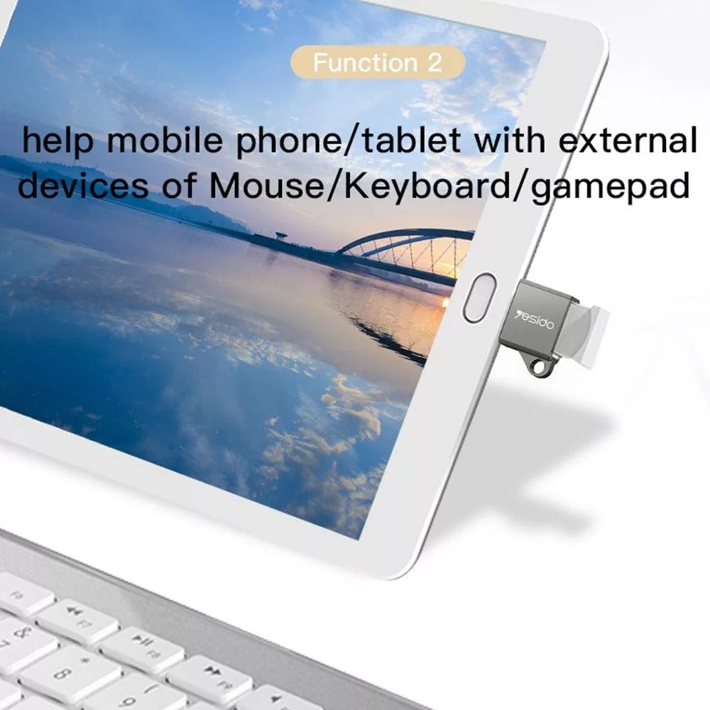 مبدل OTG USB-C به USB3.0 یسیدو مدل GS08