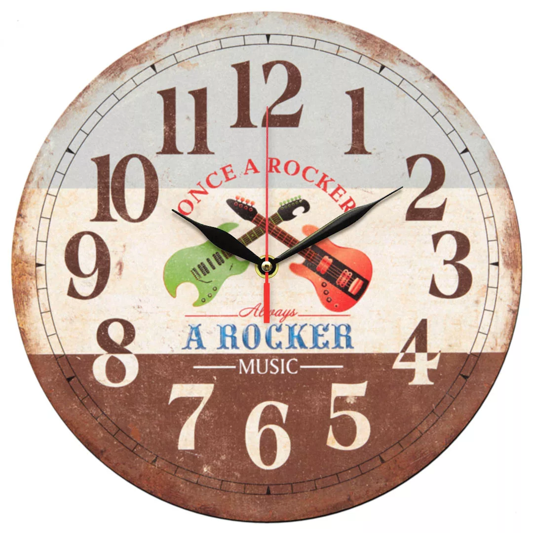 ساعت دیواری طرح گیتار کد 1155