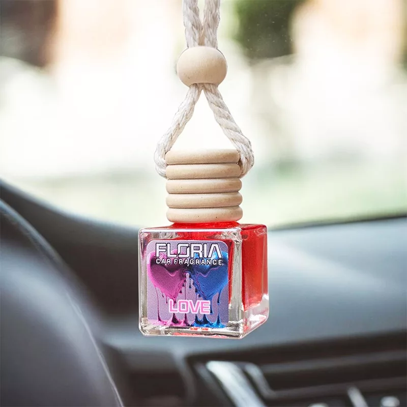 خوشبو کننده خودرو فلوریا مدل C8 با رایحه عشق حجم 10 میلی لیتر