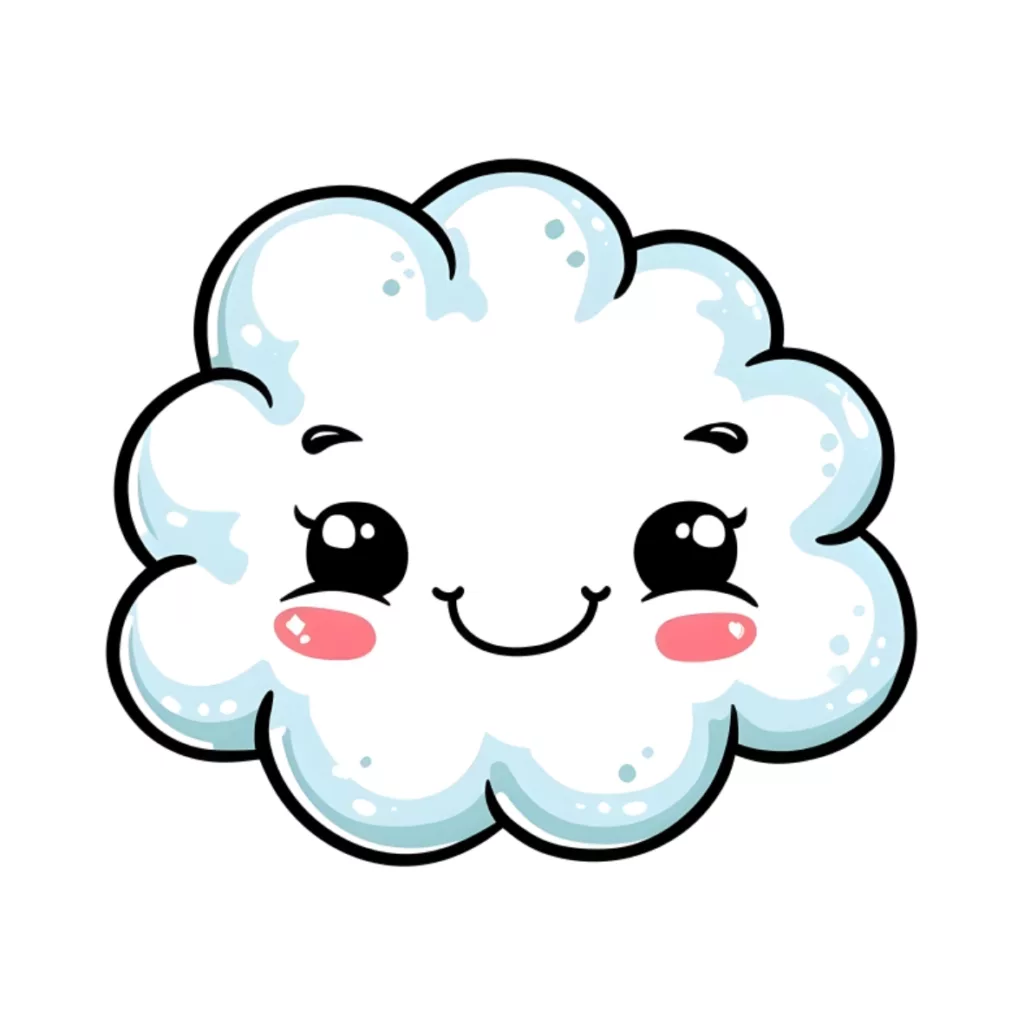 چراغ خواب اتاق کودک مدل ابر LU076