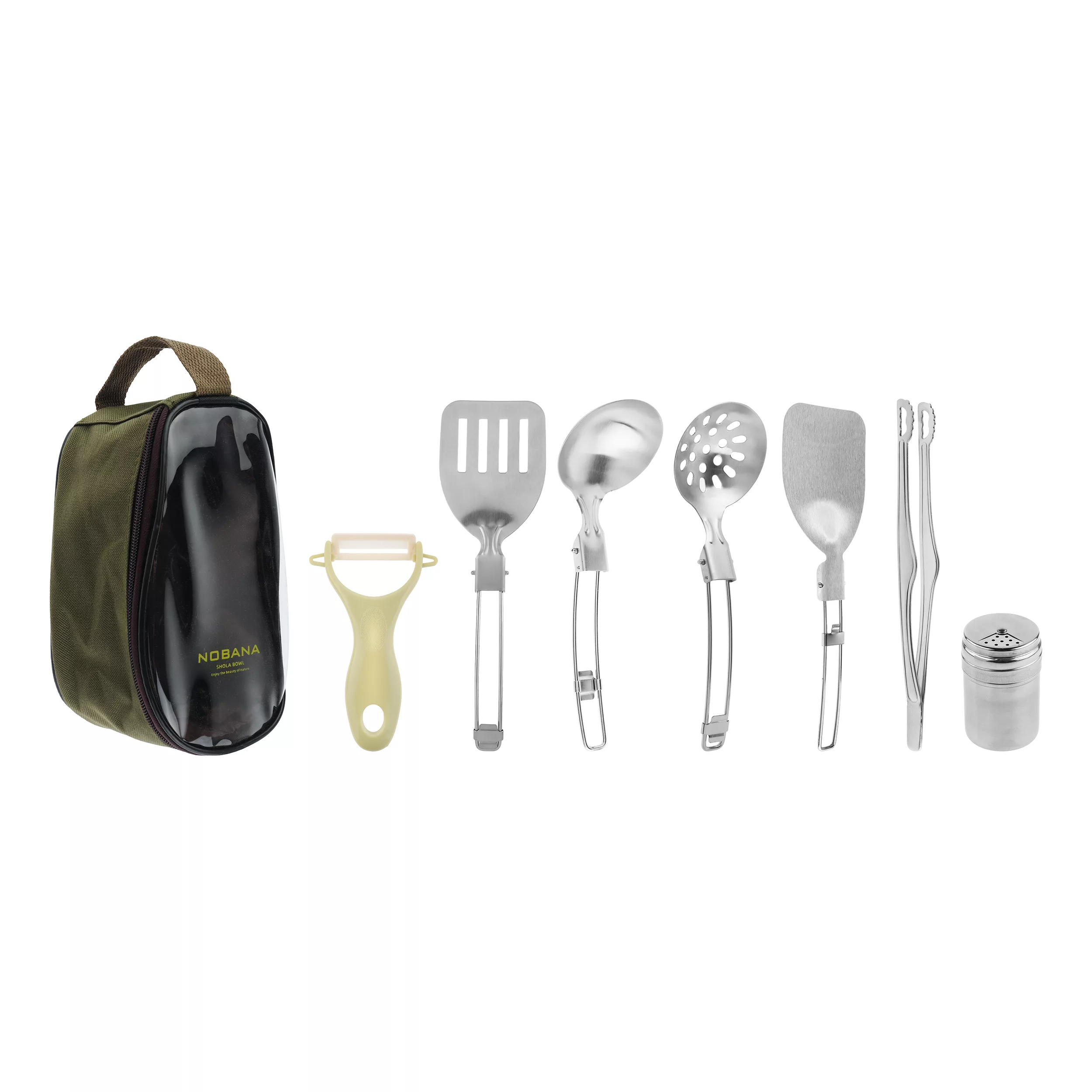 مجموعه لوازم آشپزی نابانا مدل Transparent