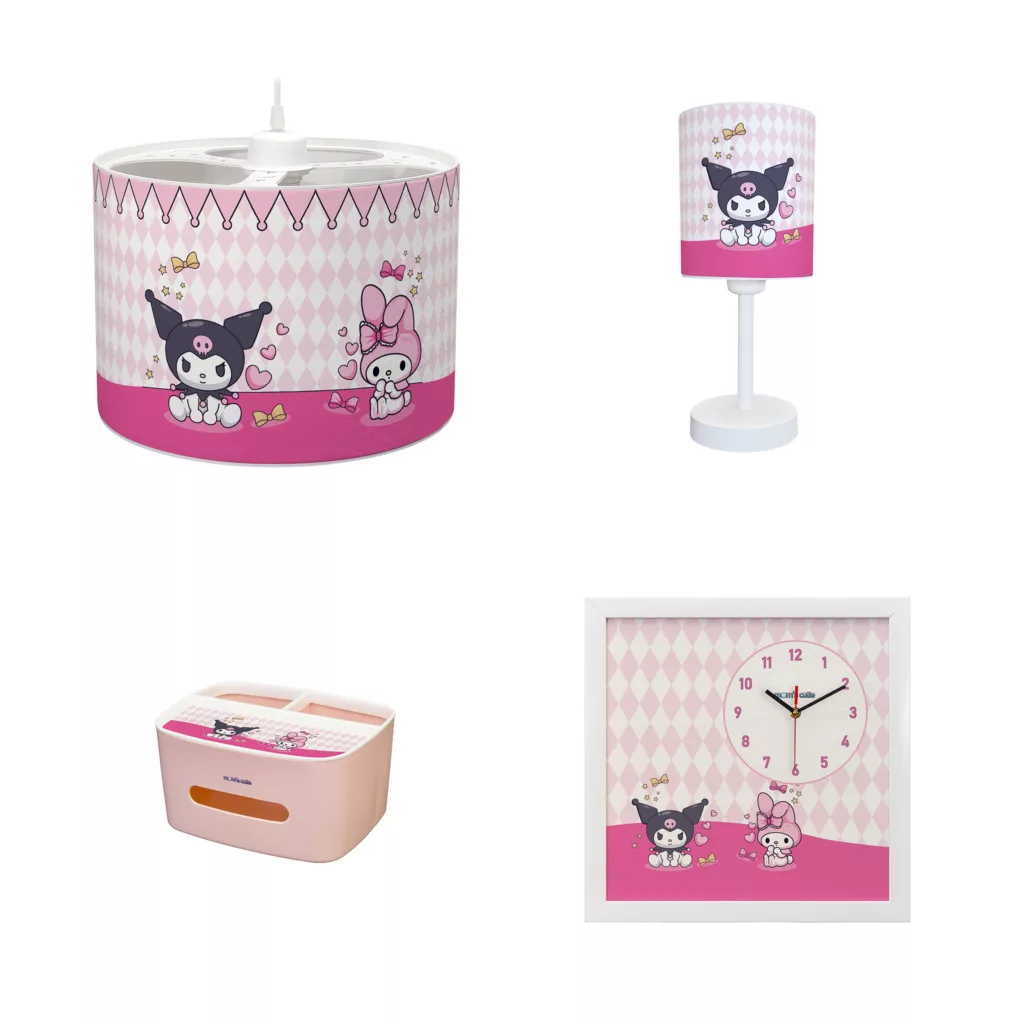 ست لوستر کودک مامز کیوتی مدل PL-216 بسته 4 عددی