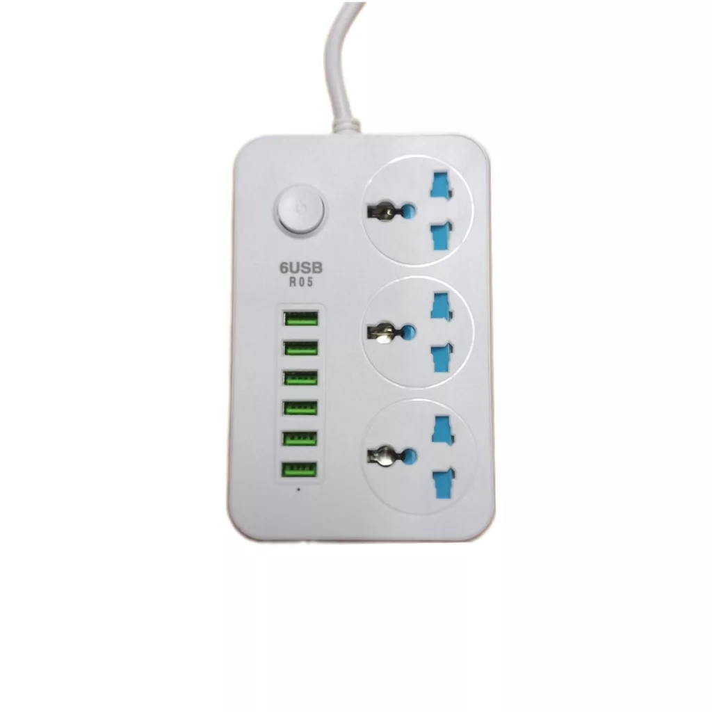 چندراهی برق مدل USB 6