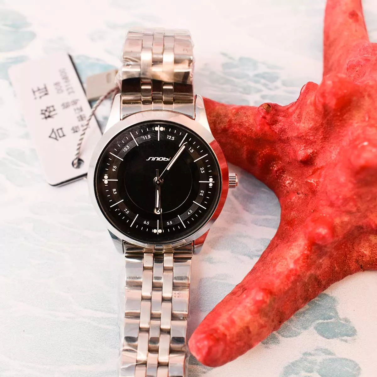 ساعت مچی عقربه ای زنانه سینوبی مدل 9842L