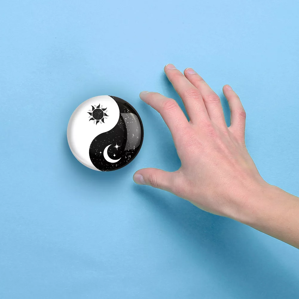 آینه جیبی خندالو مدل یین و یانگ کد 30529