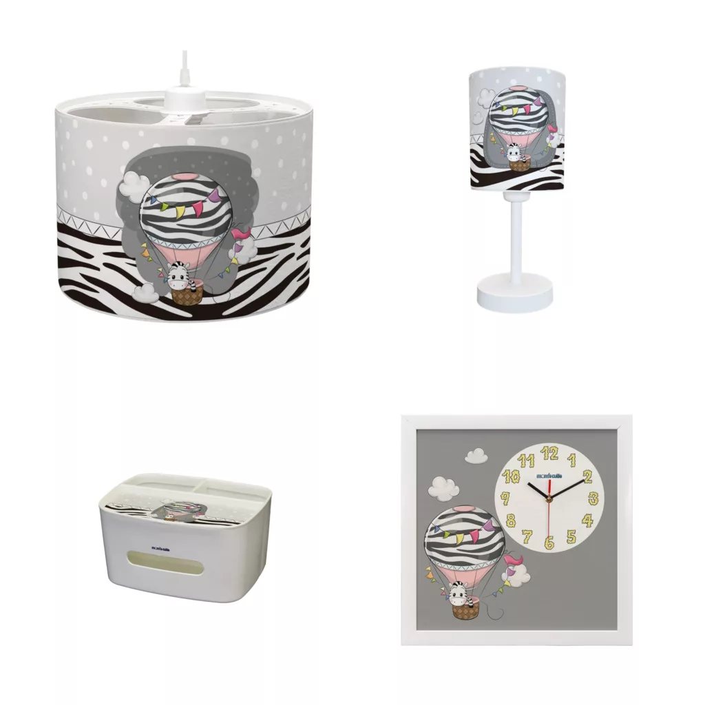 ست لوستر کودک مامز کیوتی مدل PL-21 بسته 4 عددی