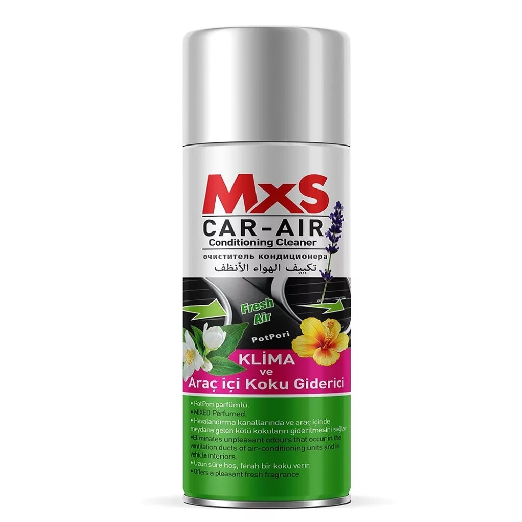 اسپری تمیز کننده کانال هوا خودرو ام‌ ایکس‌ اس مدل 23101 حجم 200 میلی لیتر