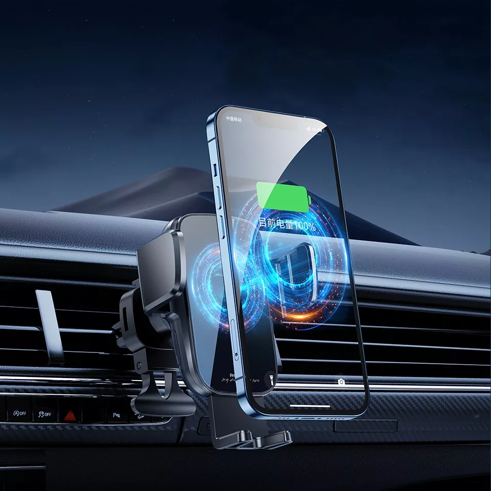 پایه نگهدارنده و شارژر بی سیم گوشی موبایل ریمکس مدل C05