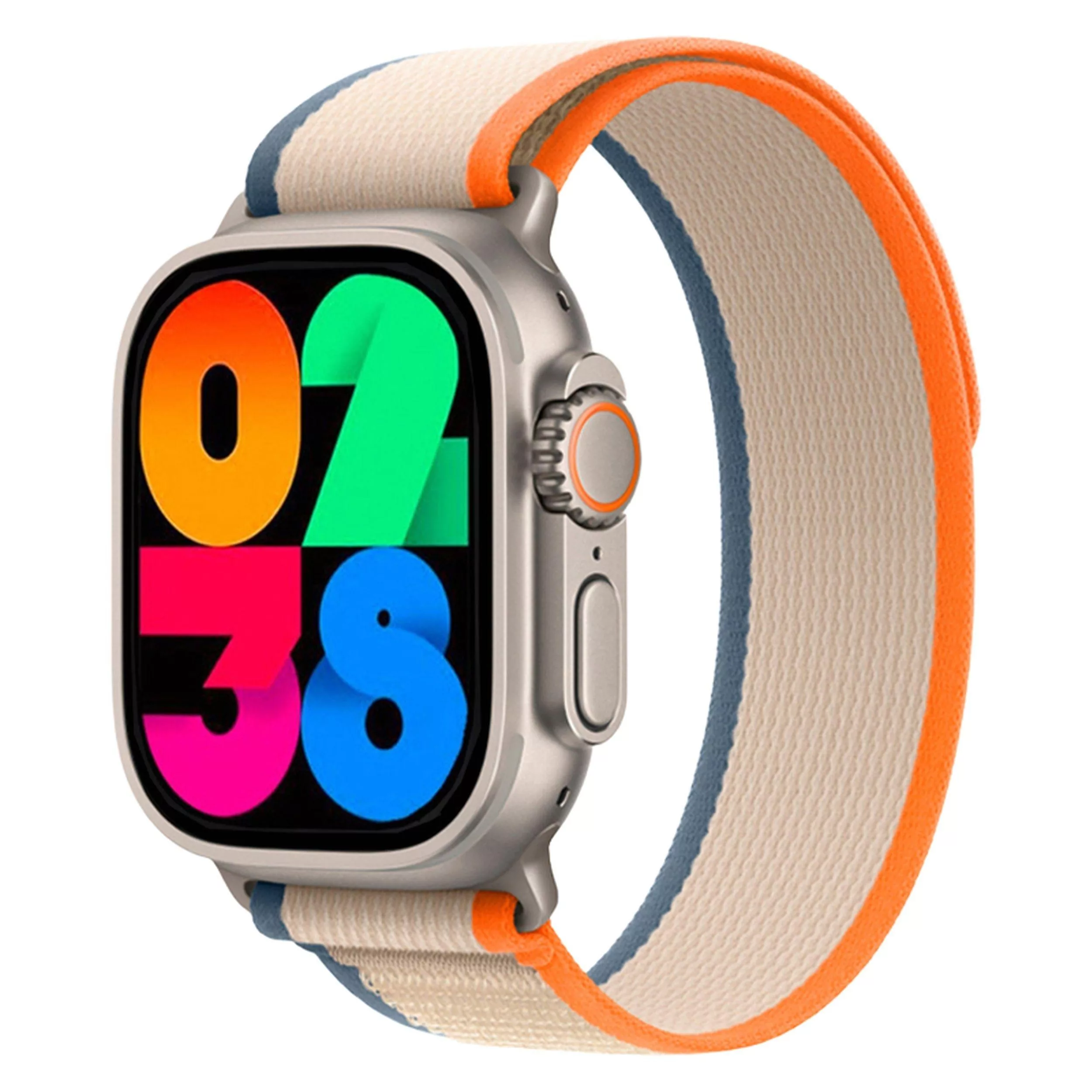 ساعت هوشمند اسمارت تایم مدل ULTRA 2 دارای قابلیت‌های صفحه نمایش رنگی و لمسی، کنترل موسیقی با بند پارچه ای