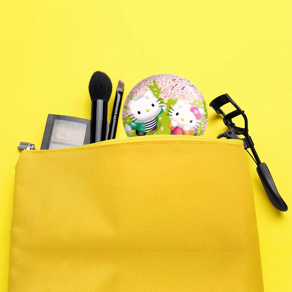 آینه جیبی خندالو مدل هلو کیتی کد 24766