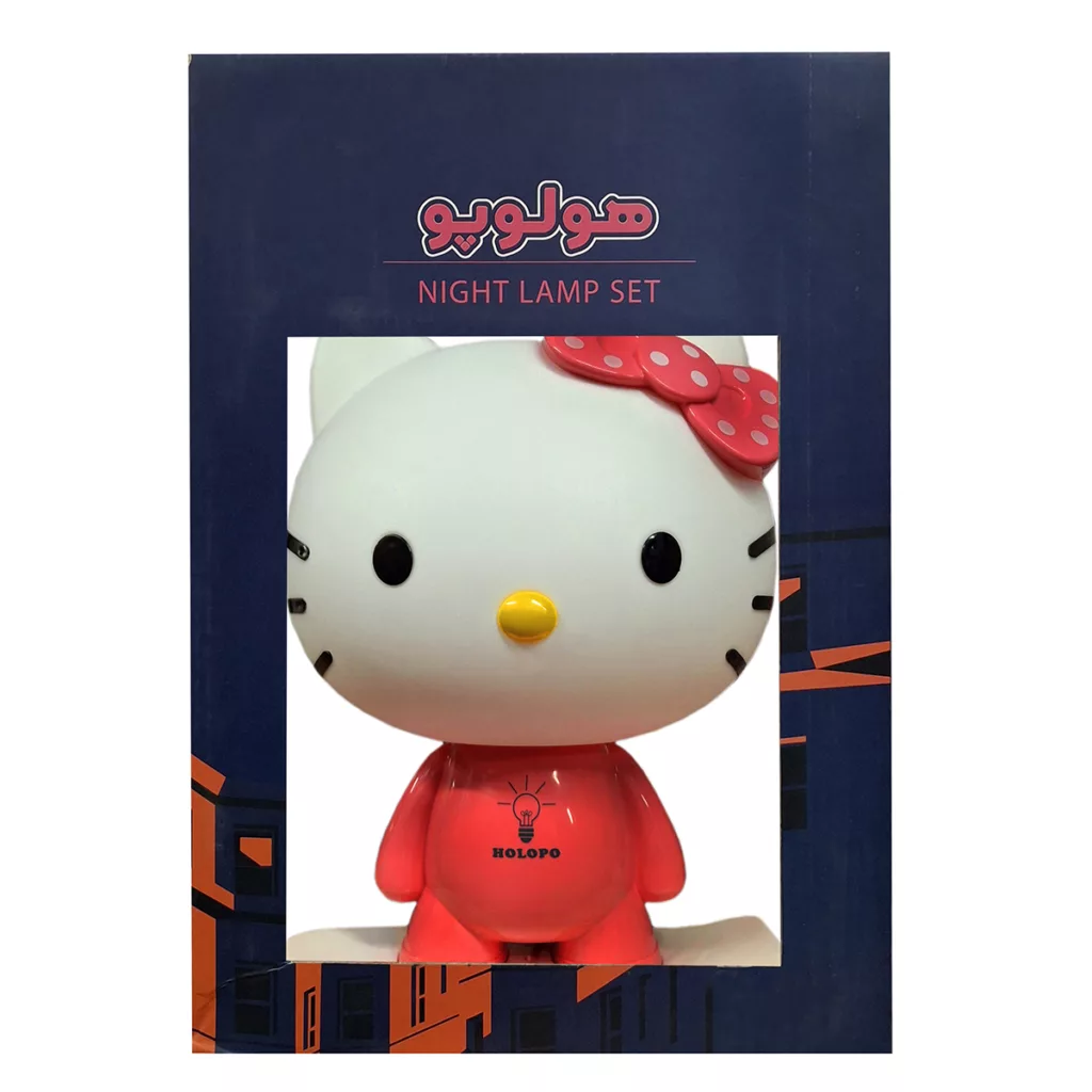 چراغ خواب اتاق کودک مدل کیتی اسکیت سوار