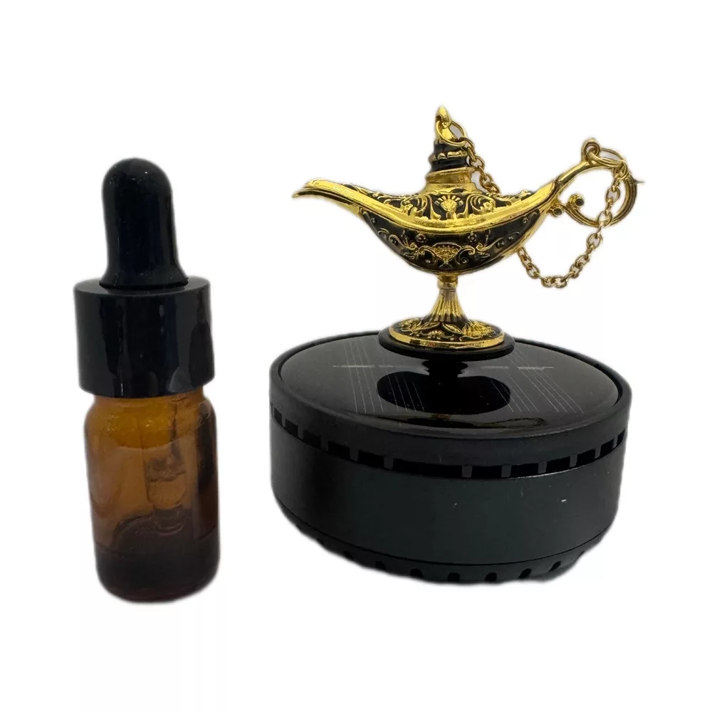 خوشبو کننده خورشیدی خودرو طرح چراغ جادو کد 01