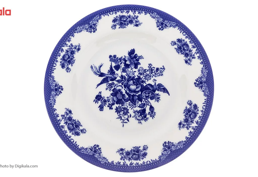 سرویس غذاخوری 28 پارچه چینی زرین ایران سری ایتالیا اف مدل Florance 2 درجه عالی