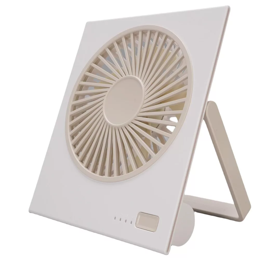 پنکه شارژی رومیزی مدل WT-L19 ظرفیت 1200 میلی آمپر ساعت