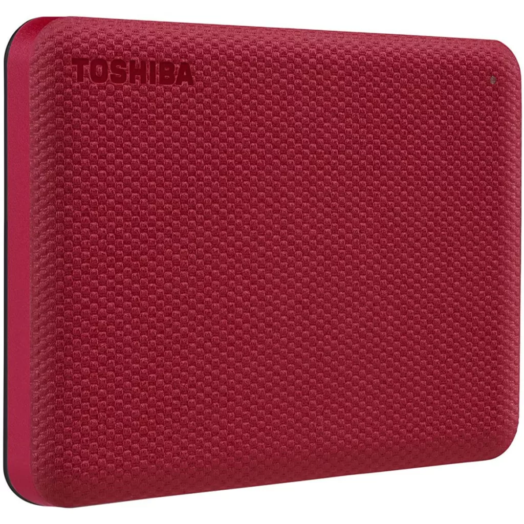 هارد اکسترنال توشیبا مدل Canvio Advance ظرفیت یک ترابایت دارای رابط USB Type-A 3.2