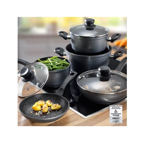 سرویس پخت و پز سنگی 8 پارچه استون لاین مدل 6588