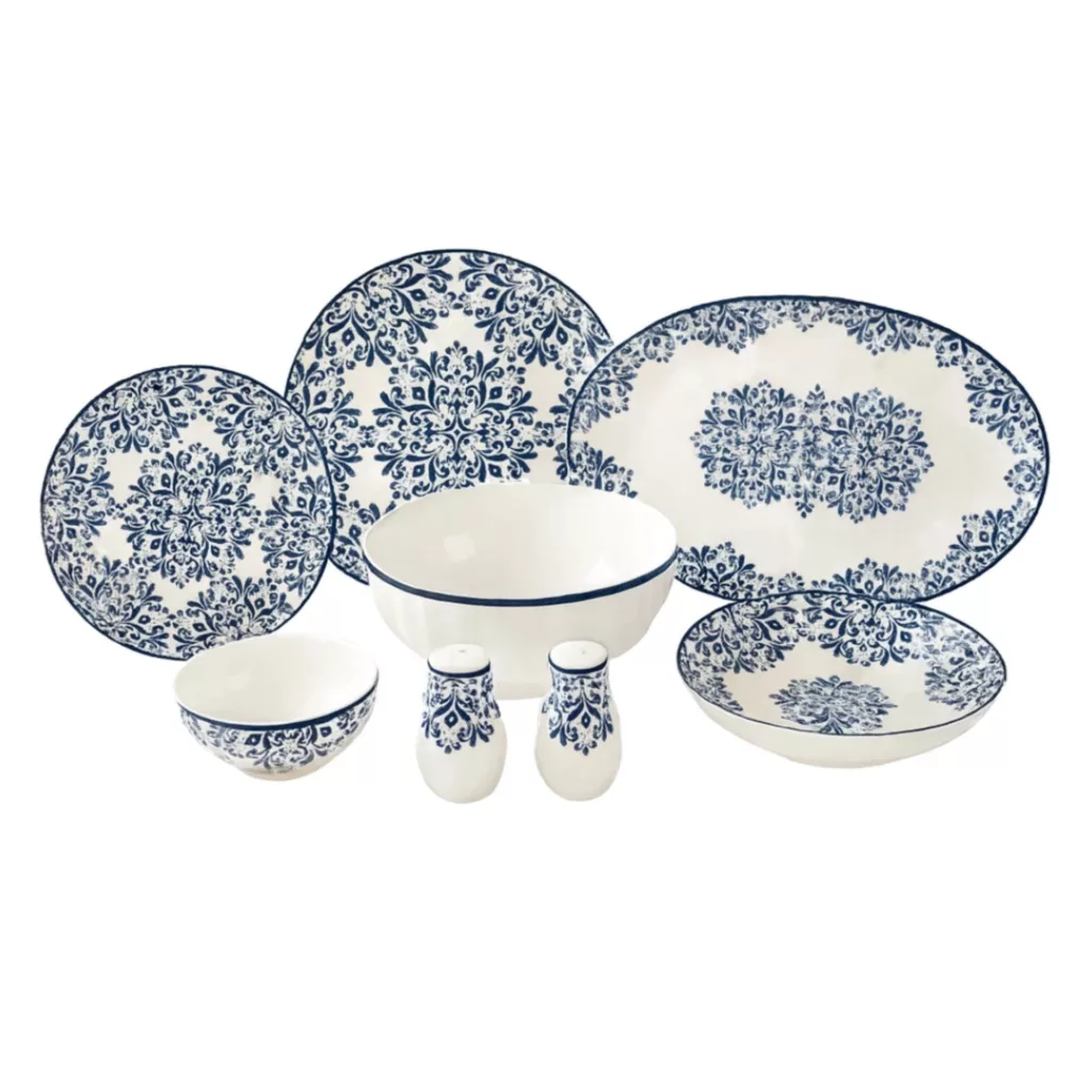 سرویس غذاخوری 28 پارچه 6 نفر بی.وی.کی مدل TP475528