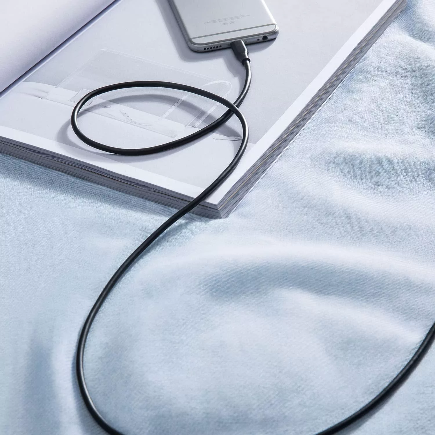 کابل تبدیل USB به لایتنینگ انکر مدل A8433 PowerLine II طول 1.8 متر