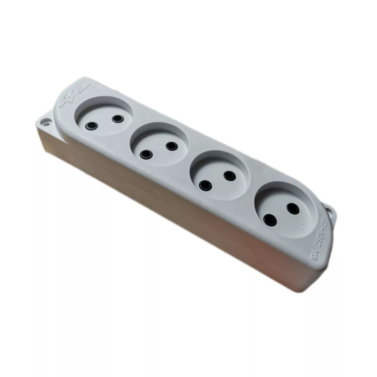 چندراهی برق وحدت الکتریک مدل پریز چهار خانه بدون کابل و کلید