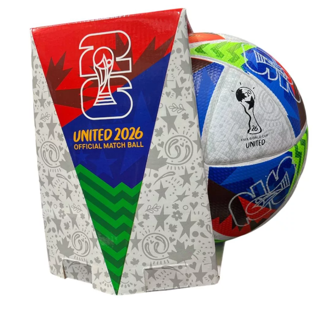 توپ فوتبال مدل جام جهانی 2026