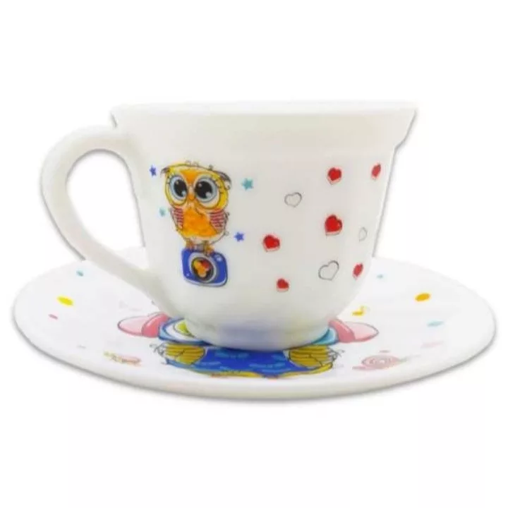 سرویس غذاخوری 5 پارچه کودک پارس اوپال طرح 779