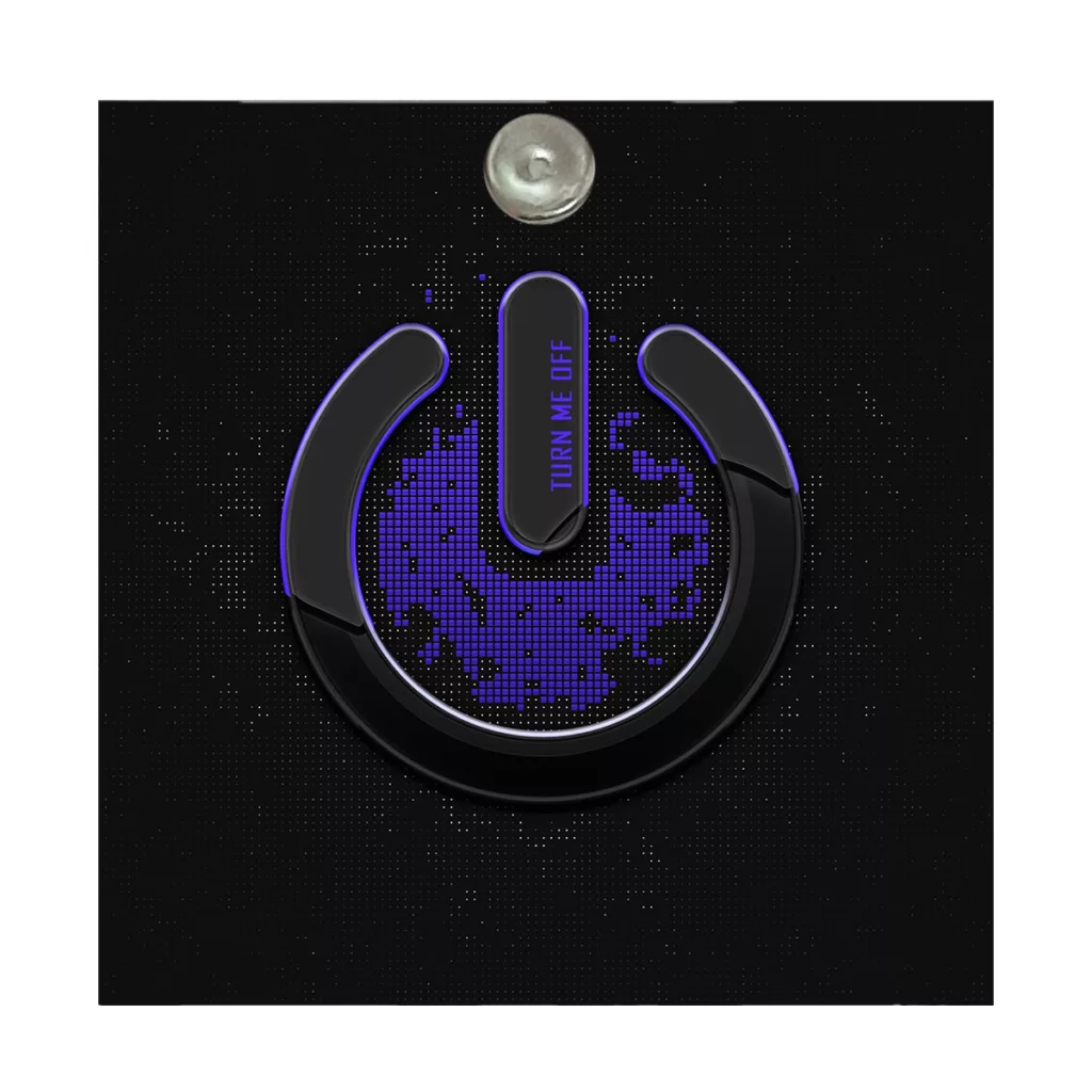 آینه جیبی طرح فانتزی پاور مدل A113