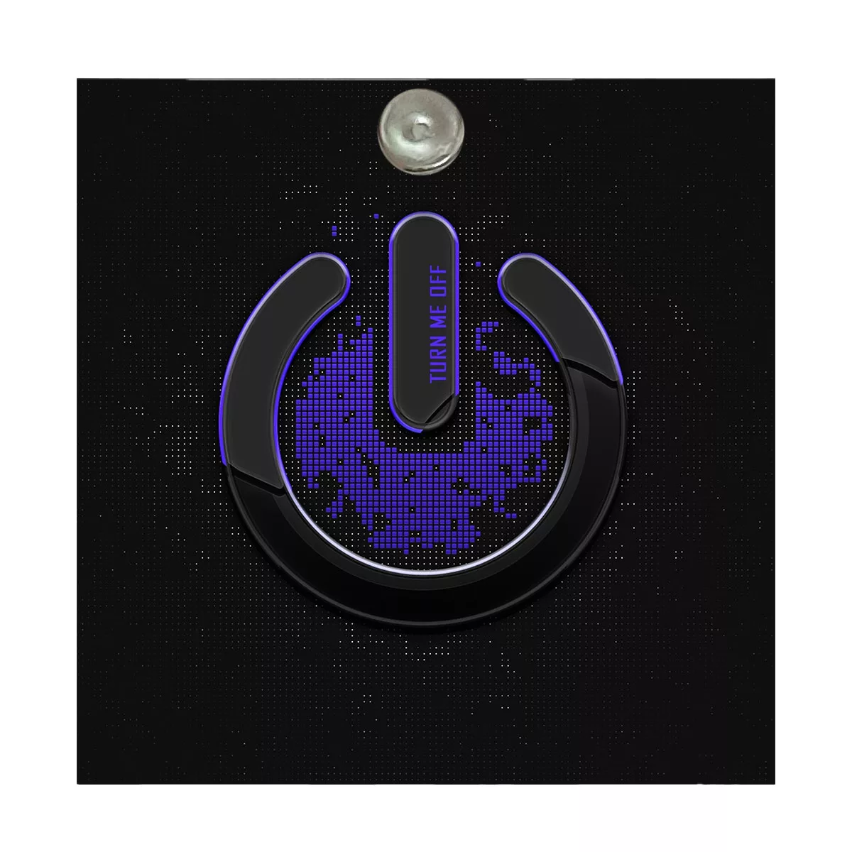 آینه جیبی طرح فانتزی پاور مدل A113