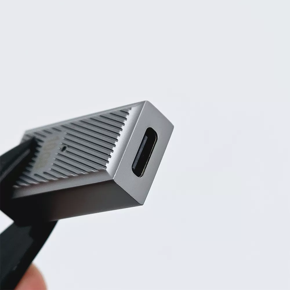 مبدل USB به USB-C مدل OTG-2F Titanium