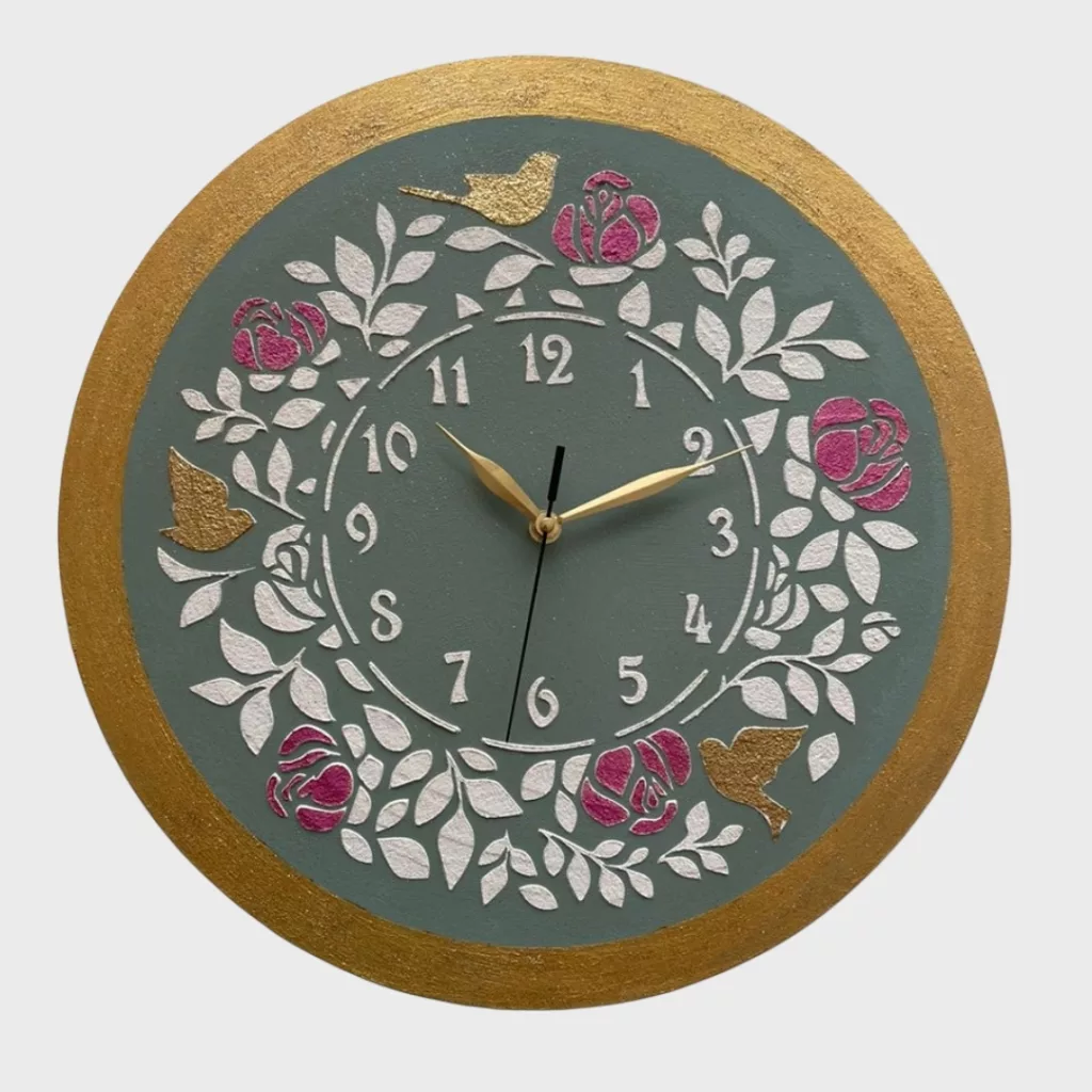 ساعت دیواری کوارتز مدل گلسا کد D40