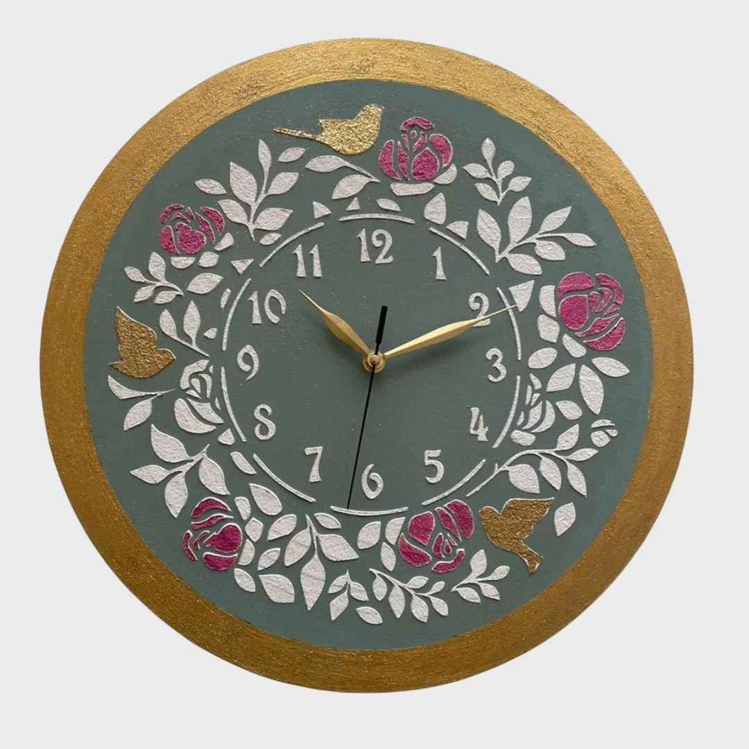 ساعت دیواری کوارتز مدل گلسا کد D40