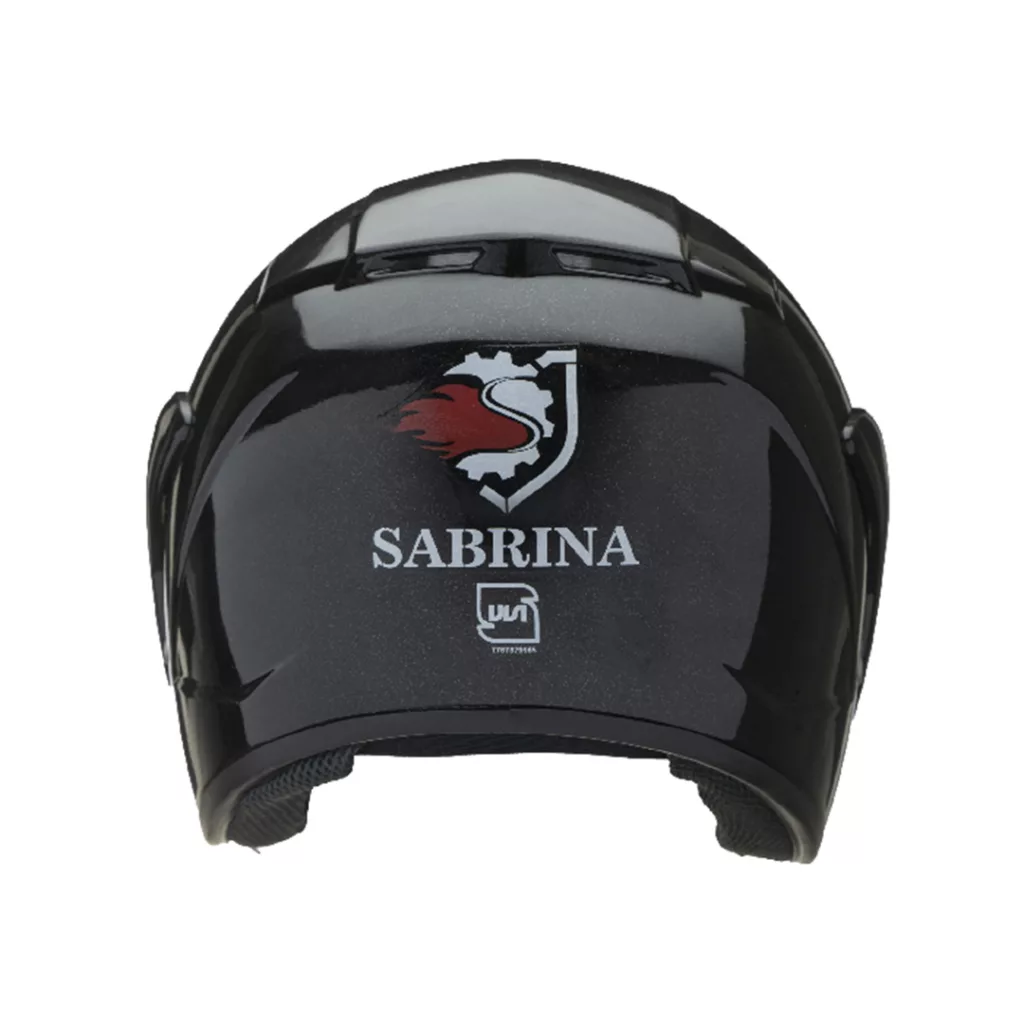 کلاه کاسکت سابرینا مدل Half Face کد Black861