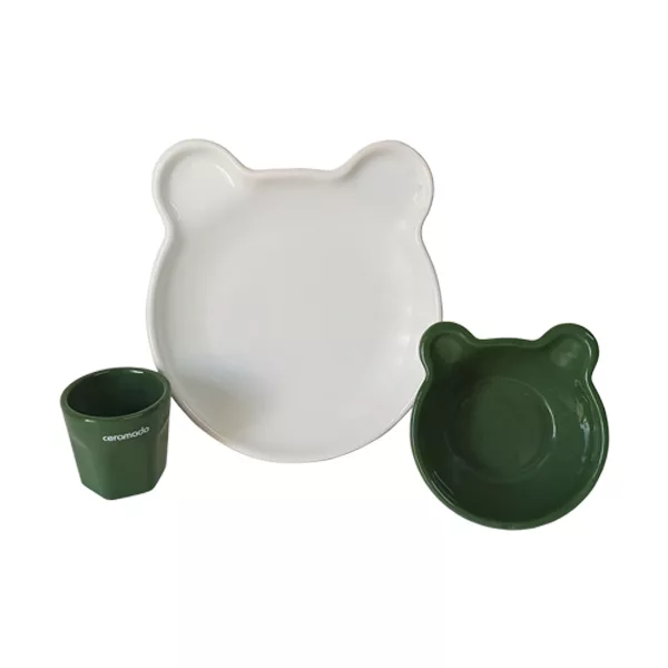 سرویس غذاخوری سه پارچه مدل خرس