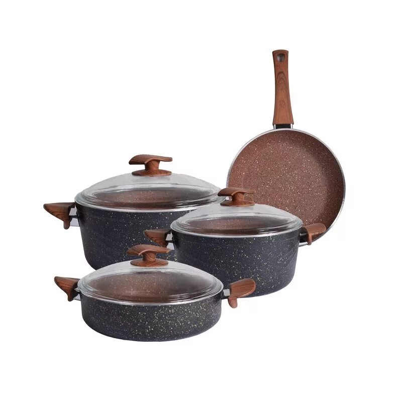 سرویس پخت و پز 7 پارچه اویز مدل 1618Td26t22