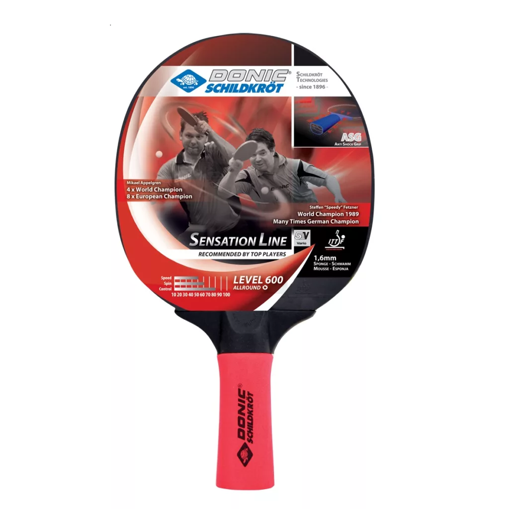 راکت پینگ پنگ دونیک شیلدکروت مدل Sensation 600