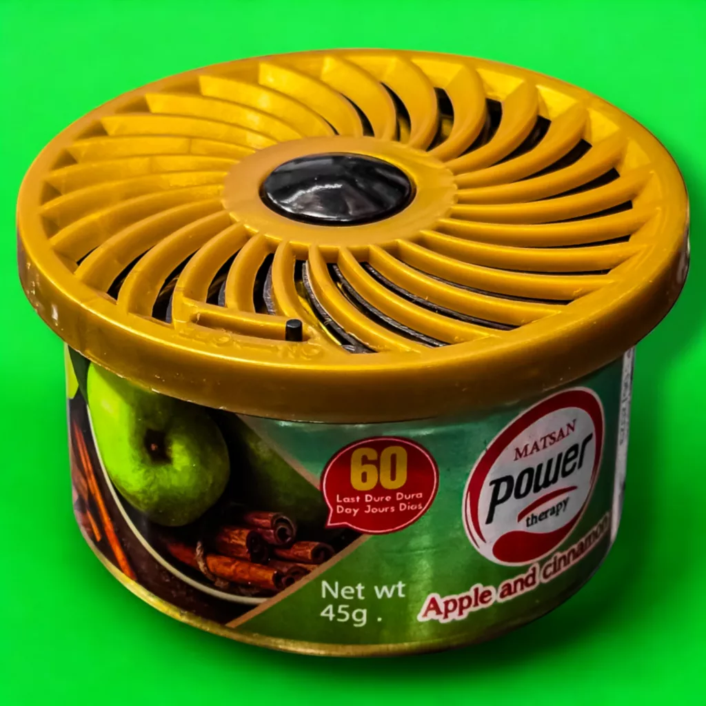 خوشبو کننده خودرو پاور مدل کنسروی - سیب و دارچین وزن ۴۵ گرم