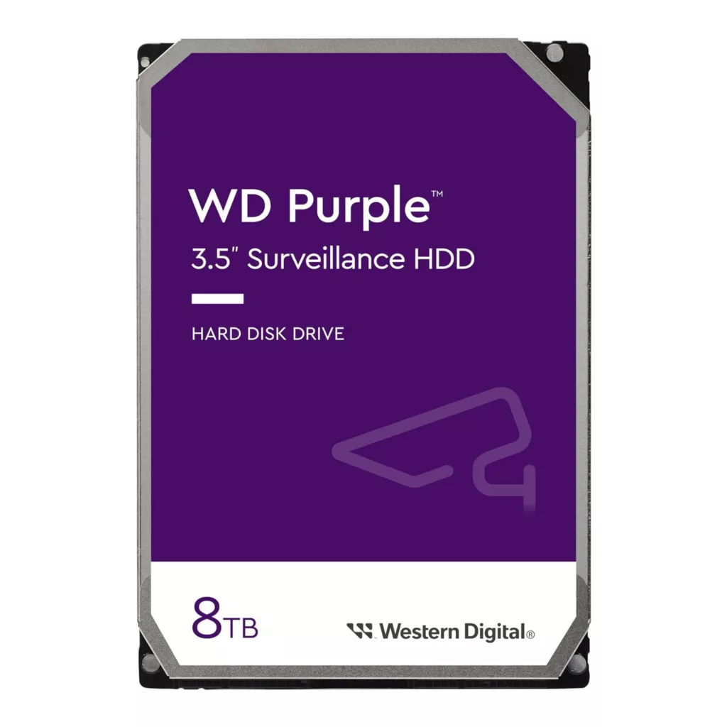 هارد دیسک اینترنال وسترن دیجیتال مدل Purple WD85PURZ ظرفیت 8 ترابایت