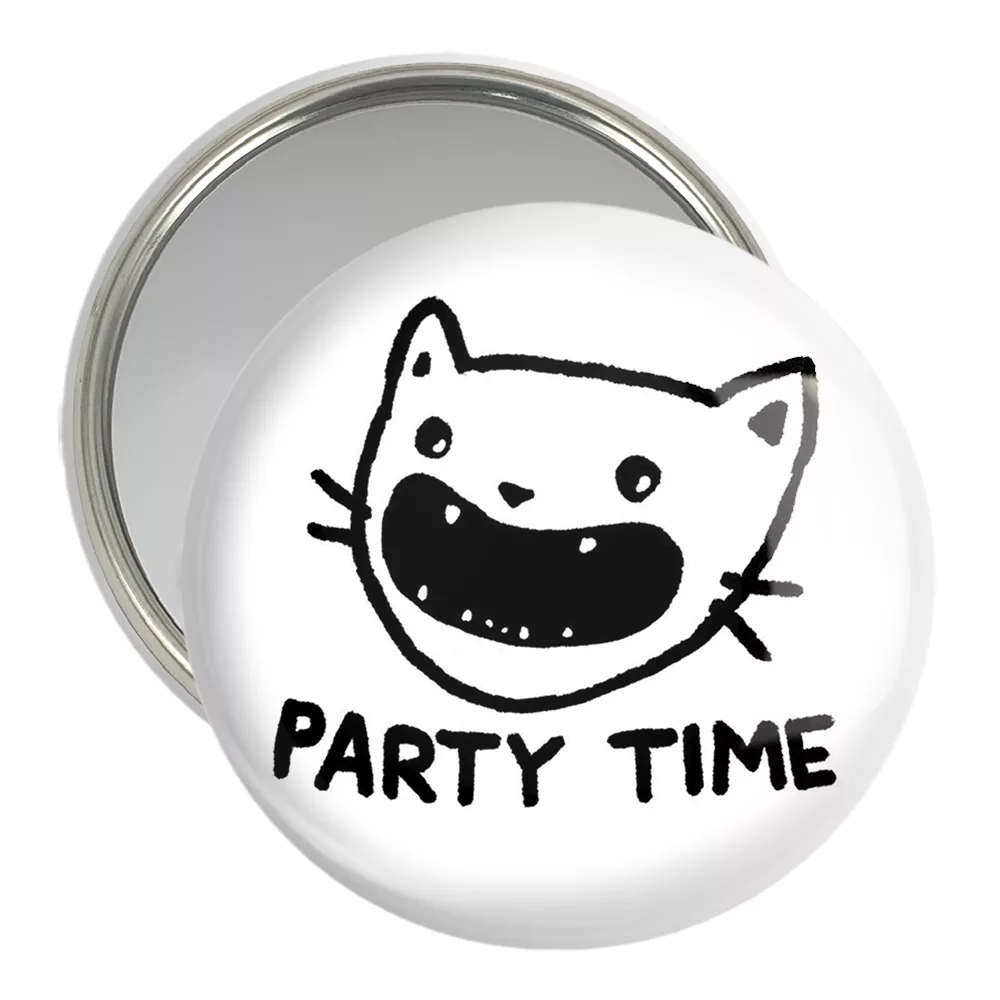 آینه جیبی خندالو مدل گربه خوشحال کد 29295