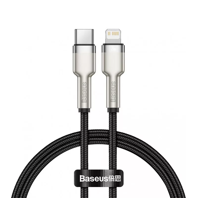 کابل تبدیل USB-C به لایتنینگ باسئوس مدل CAJK-B01 20W طول 2 متر