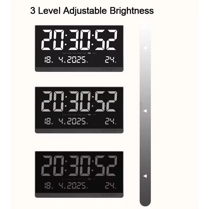 ساعت دیواری دیجیتال مدل DK-8025 کد W