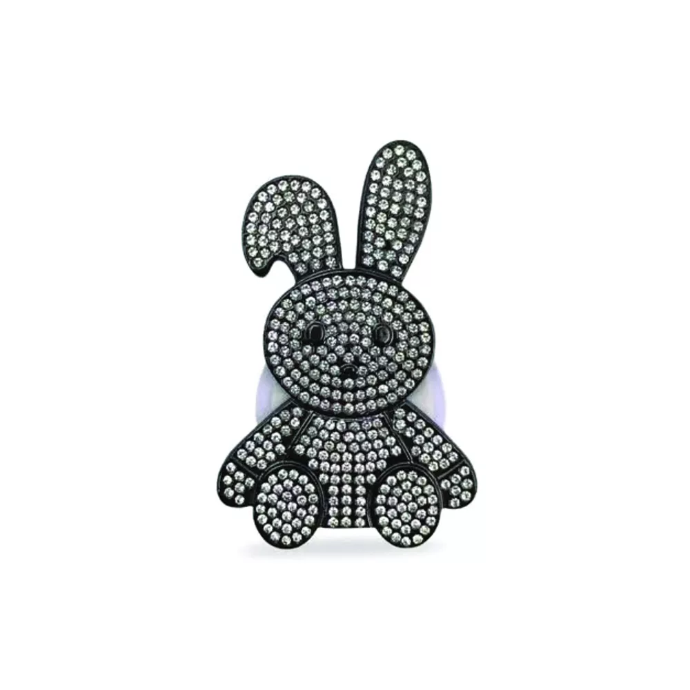 پایه نگهدارنده گوشی موبایل پاپ سوکت مدل نگین دار کد W2