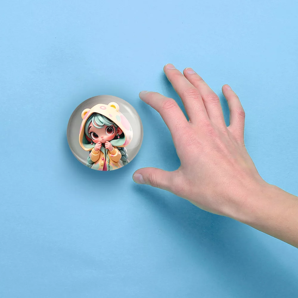 آینه جیبی خندالو مدل دخترانه کد 28818