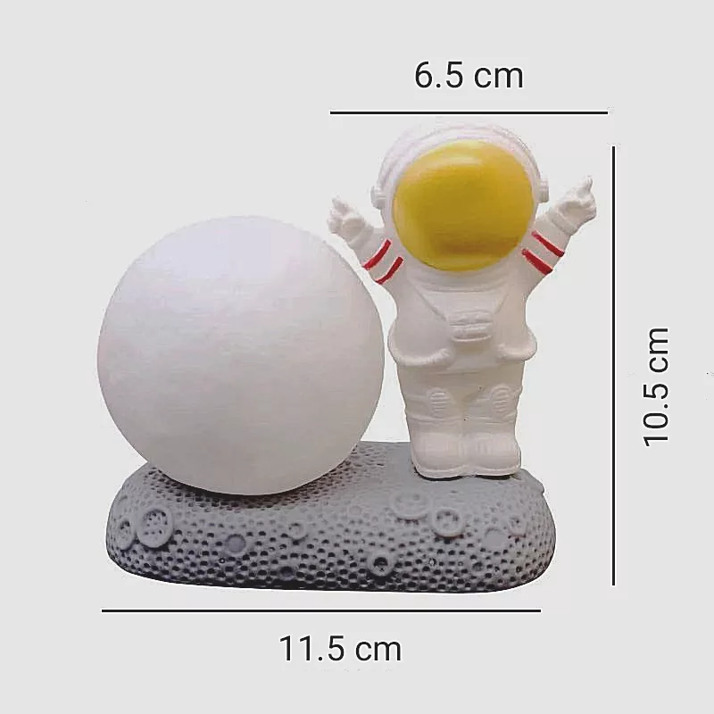 چراغ خواب مدل کره ماه و فضانورد کد 13