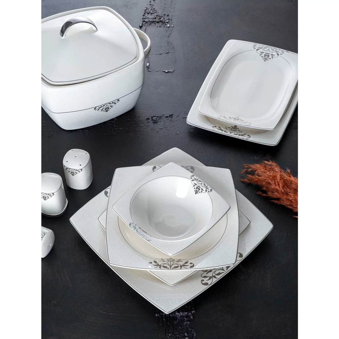 سرویس غذاخوری 60 پارچه 12 نفره مدل Beyond