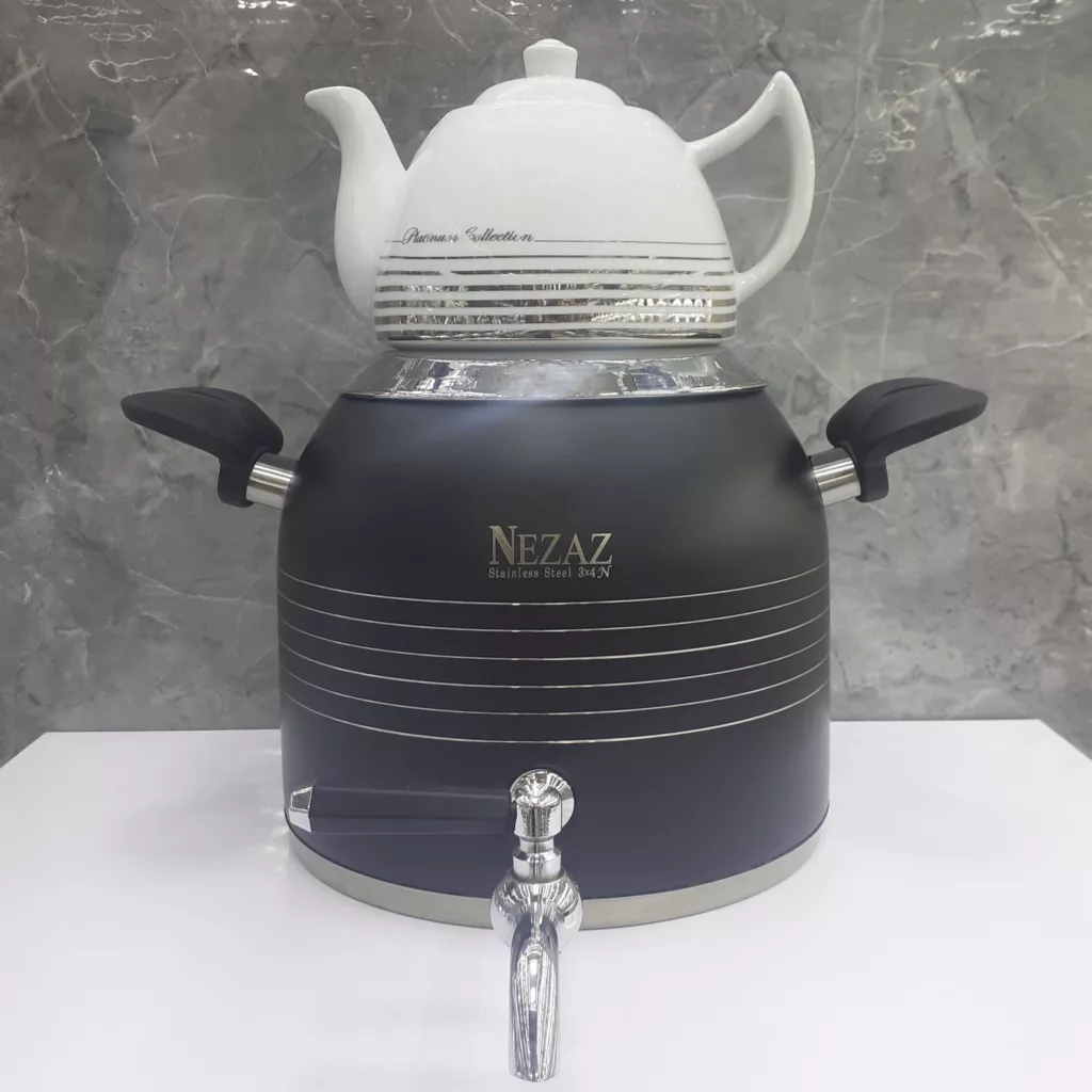 ست کتری و قوری نزاز مدل قالب ترک