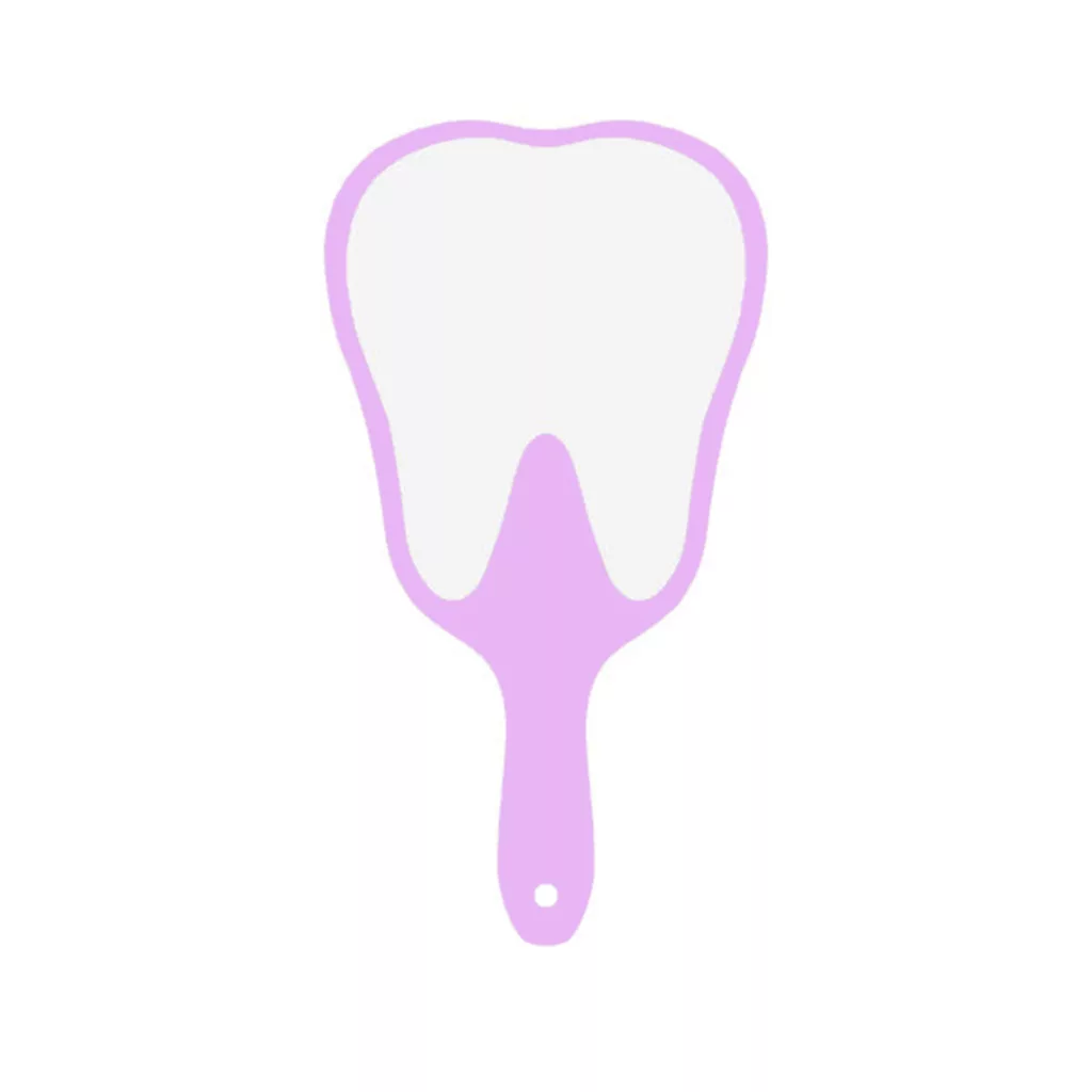 آینه آرایشی مدل دندان کد 5