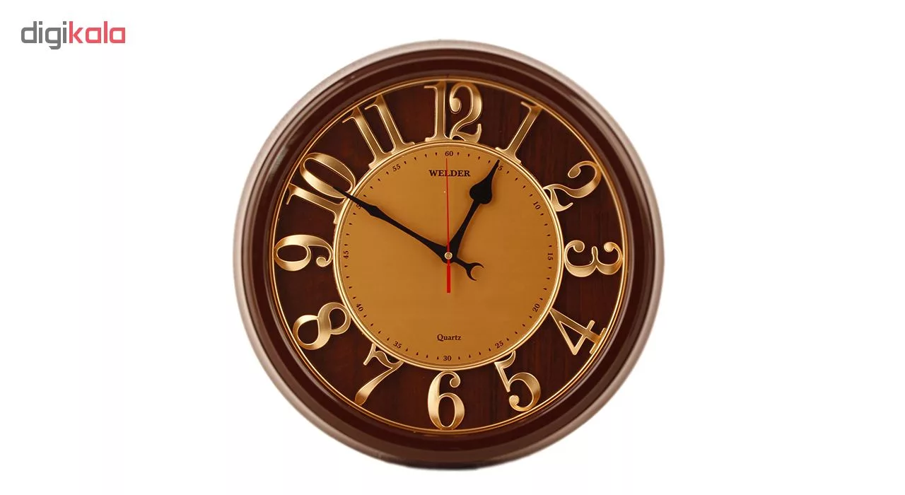 ساعت دیواری ولدر مدل ABB-518 کد F828-DLT